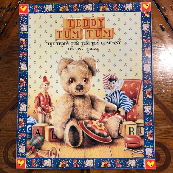 3 Vintage Teddy Tum Tum Signs - Picture 3 of 5